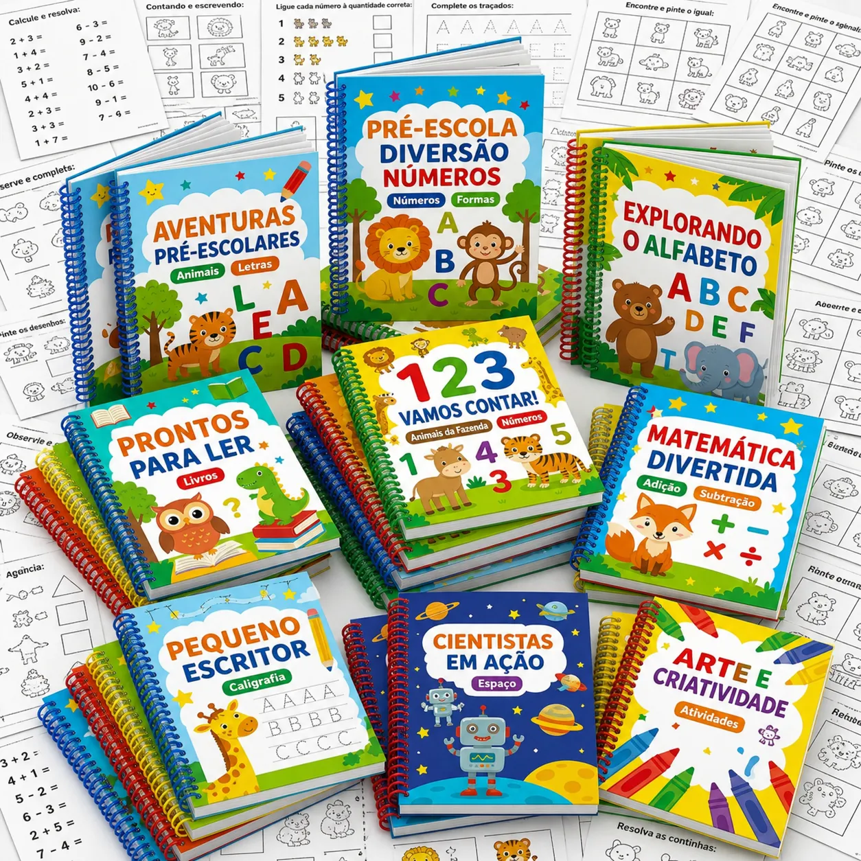 Kit Completo Alfabetização em 15 Minutos